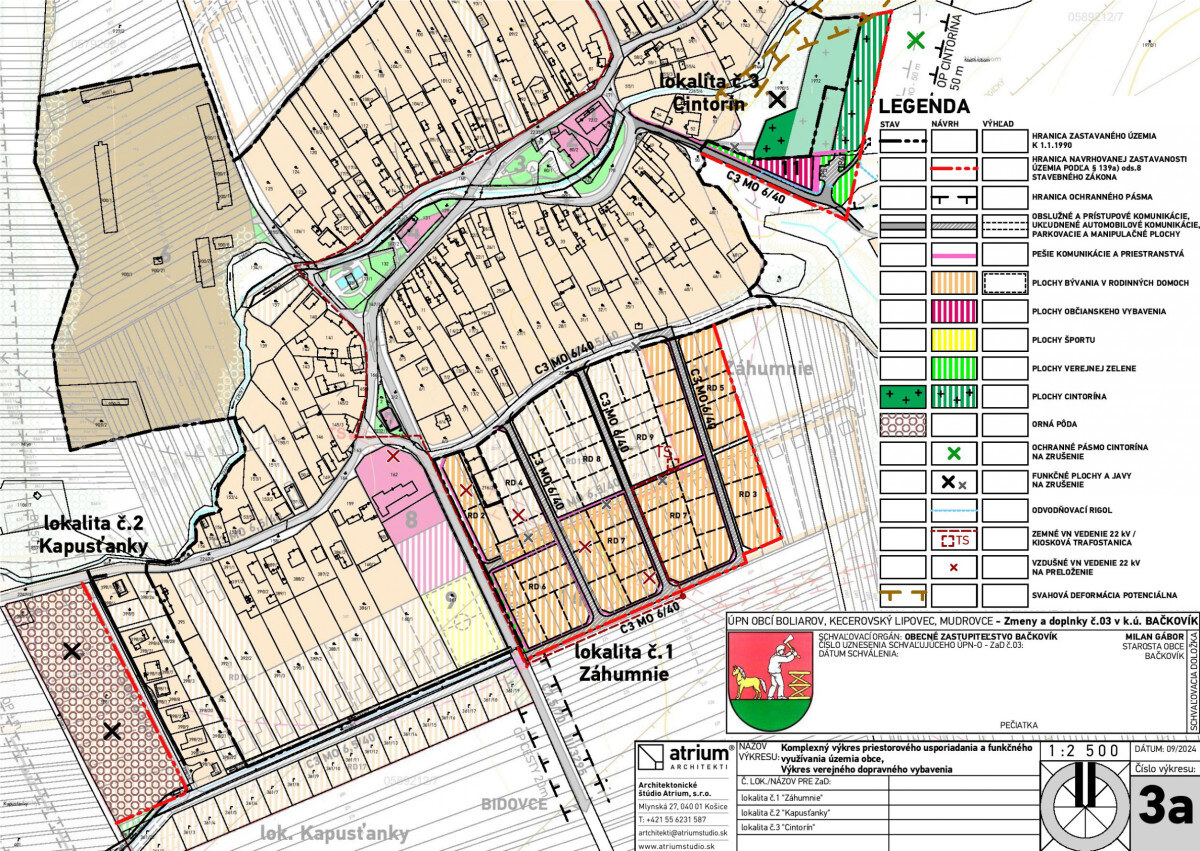 EXKLUZÍVNE na predaj stavebné pozemky, obec Bačkovík, 760m2 — foto 2