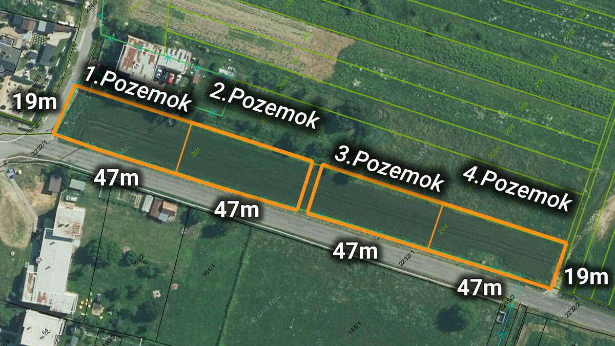 EXKLUZÍVNE na predaj stavebné pozemky, obec Bačkovík, 760m2 — foto 5