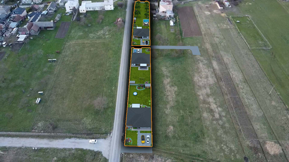 EXKLUZÍVNE na predaj stavebné pozemky, obec Bačkovík, 760m2 — foto 9