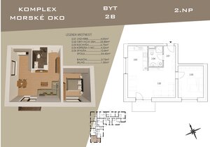 Projekt MORSKÉ OKO Sobrance - predaj 2 izbového bytu — foto 3
