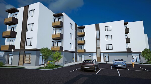 Projekt MORSKÉ OKO Sobrance - predaj 1 izbového bytu