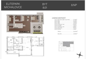 Predaj 4 izbového bytu - ELITE PARK — foto 4