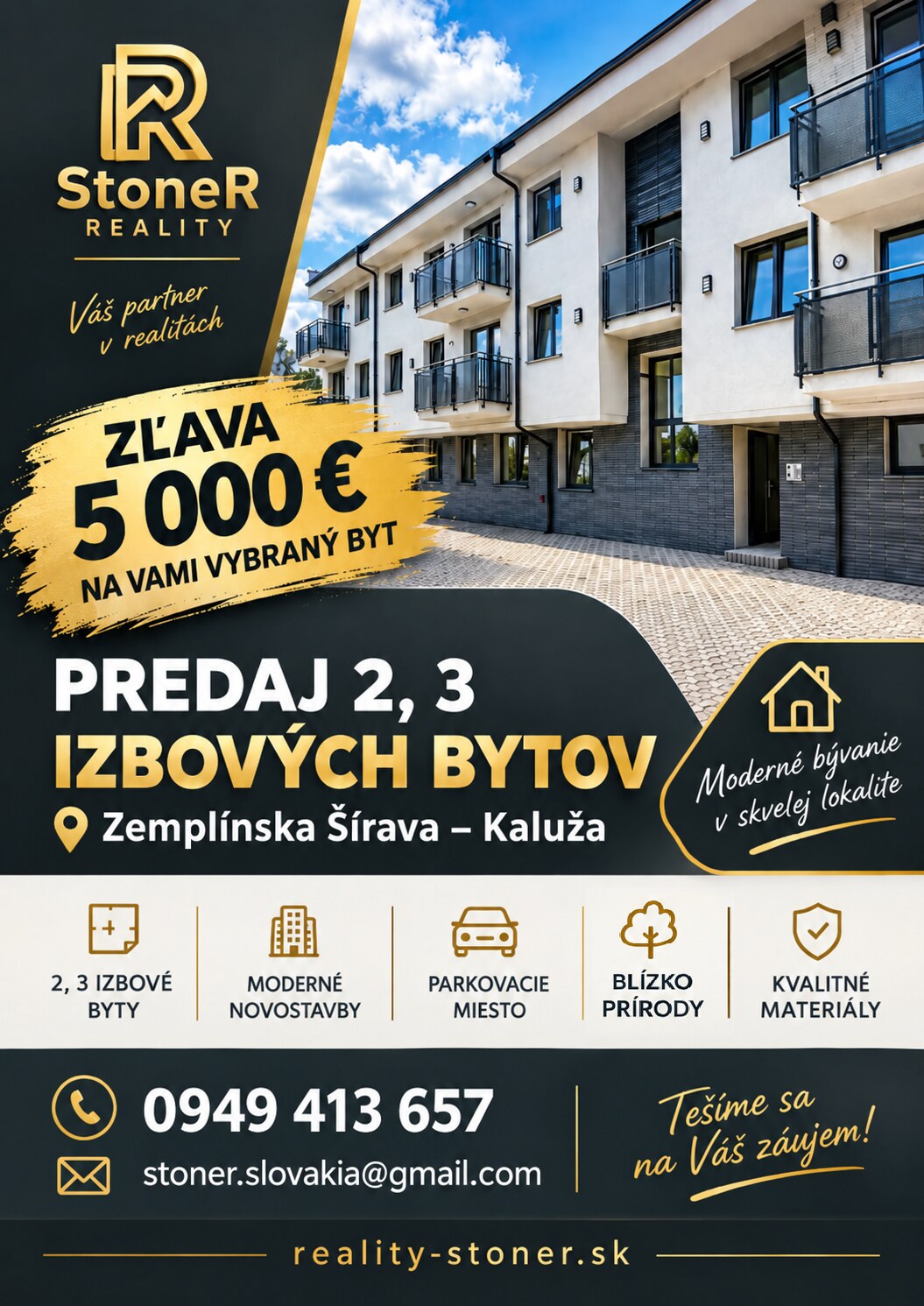 NOVOSTAVBA - Šírava House Apartmán - 3-izbový byt s balkónom  — foto 3