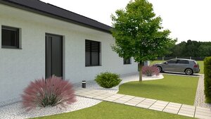 Novostavba s garážou, 225 m²,  Košúty — foto 1
