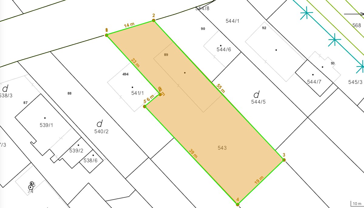 Pozemok na predaj, 977 m², výstavba  domu, Čierny Brod