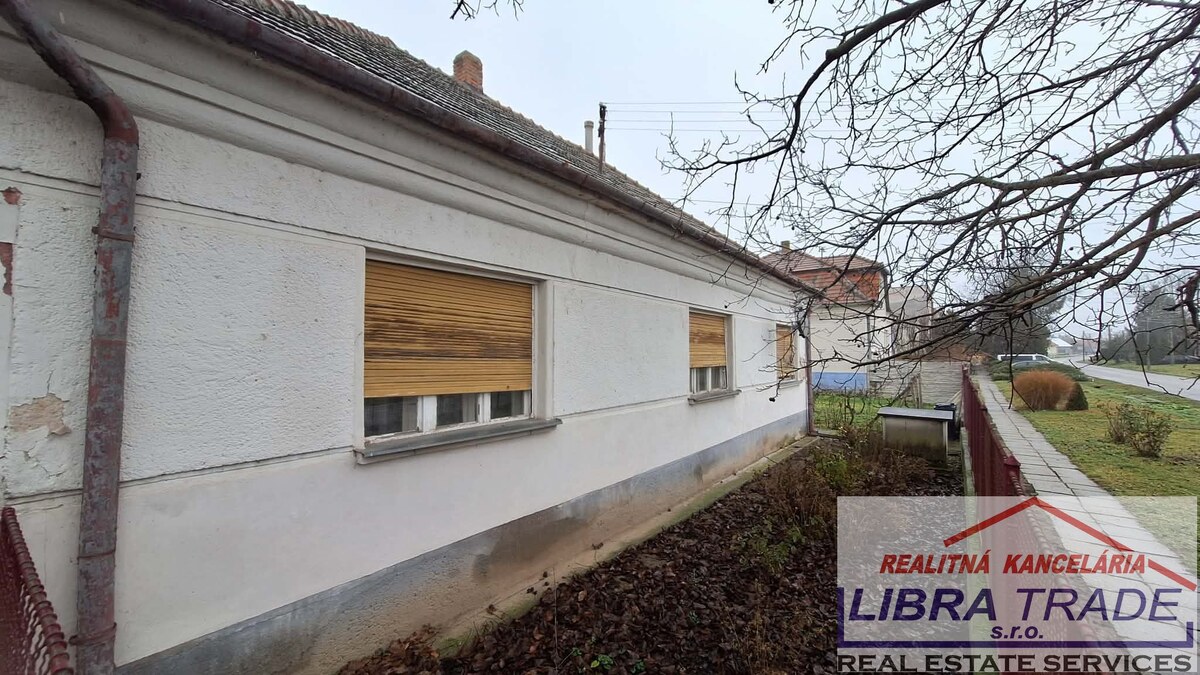 PREDAJ - Rodinného alebo víkendového domu vinárskej obci Rúbaň okres Nové Zámky 