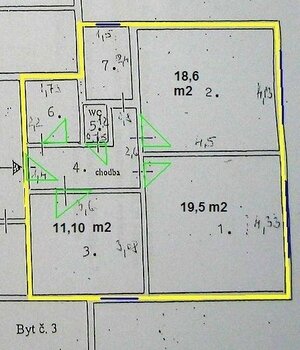 Predáme 3 izb investičný byt na Vajnorskej ulici — foto 2