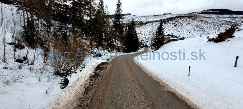 Predaj pozemok Ždiar 1633 m2 parcela C intravilán, asfaltová prístupová cesta — foto 7