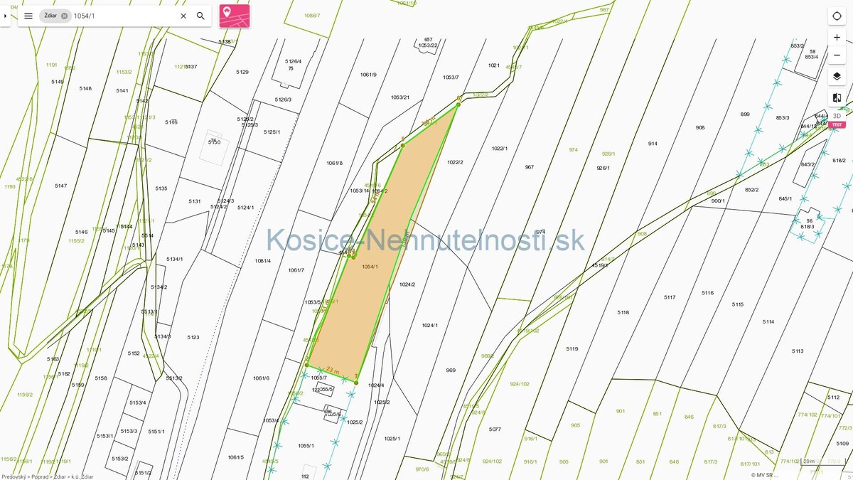 Ponúkame na predaj investičný pozemok v obci Ždiar o rozlohe 2211 m2 — foto 5