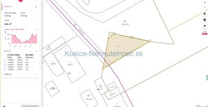Pozemok 586 m2 Stredné Mesto – Košice — foto 1