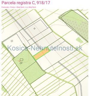 Predaj pozemok 3030 m2 Malý Šariš - okres Prešov — foto 1