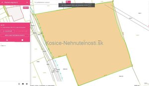 Vhodné pre developera - 30780 m2 pozemok intravilán Bankov, Košice - Sever — foto 3