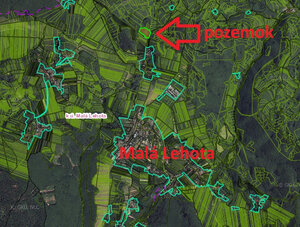 EXKLUZÍVNE - Malá Lehota, rozľahlý pozemok na samote - 16157m2 — foto 3