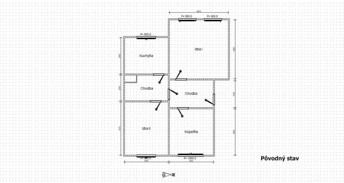 Priestranný 2-iz byt v Snine – 72 m² — foto 6