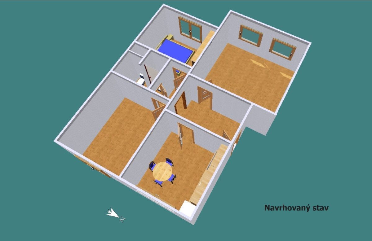 Priestranný 2-iz byt v Snine – 72 m² — foto 7