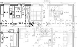 Mezonetové 3 izbové byty s externým výtahom v Centre — foto 3