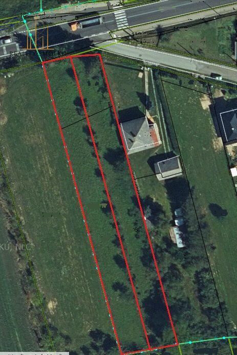 EXKLUZÍVNE - pozemok k výstavbe RD - 1297 m² - Lipniky