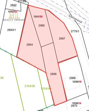 POZEMOK na výstavbu RD 2.192 m², HUMENNÉ — foto 4
