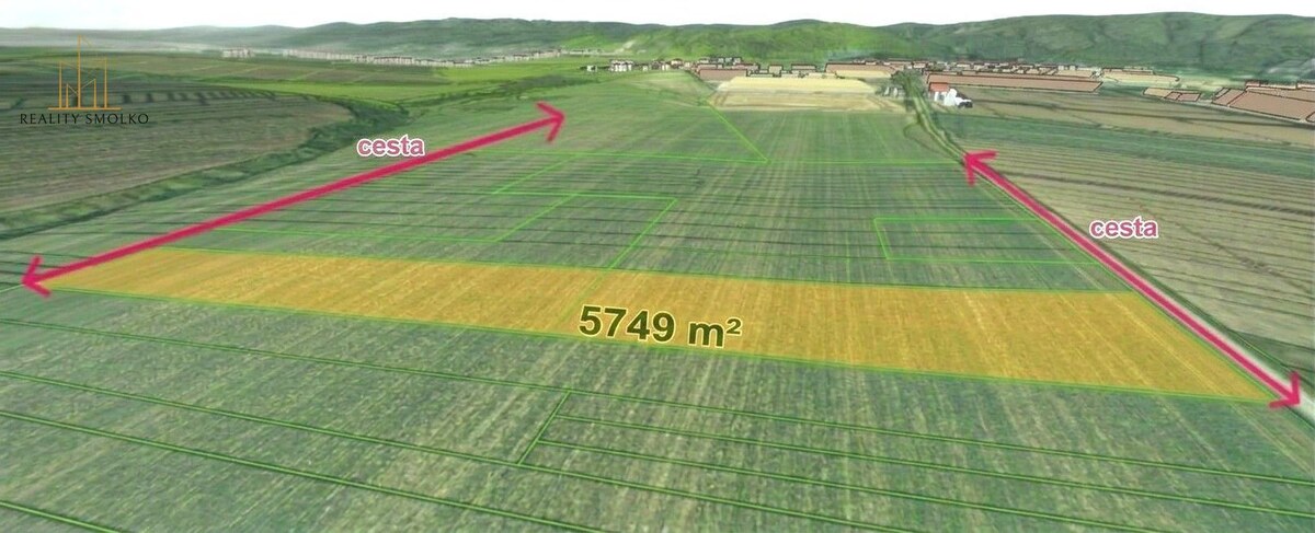 Veľký investičný pozemok pre RD v žiadanej lokalite Záborské (Prešov)
