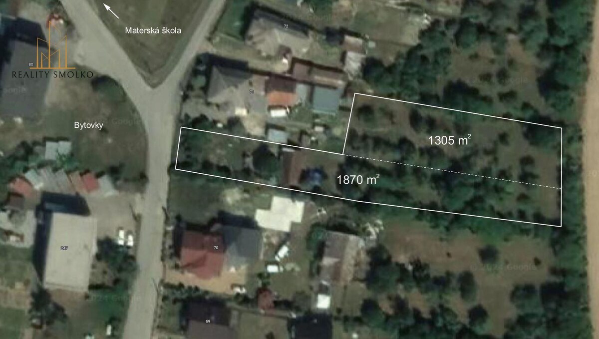 Na predaj pozemky 3175m2 určené k výstavbe rodinných domov - Kecerovsk — foto 2