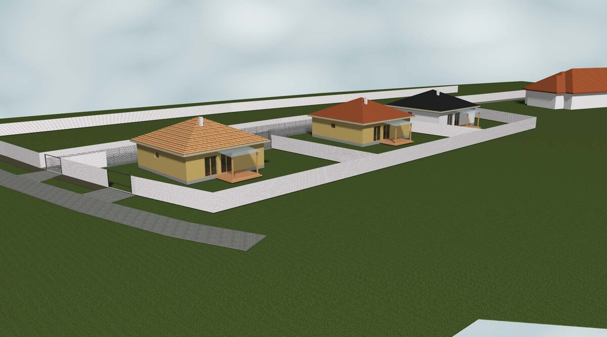 Na predaj 3 stavebné pozemky v centre obce Jasová — foto 2