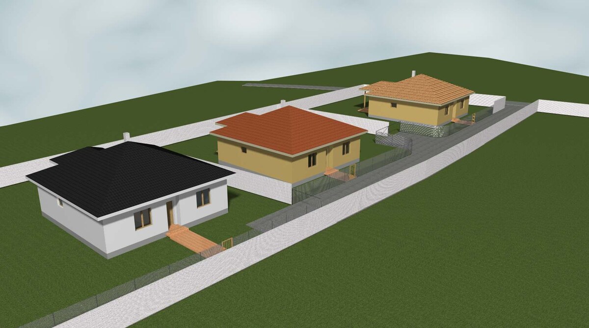 Na predaj 3 stavebné pozemky v centre obce Jasová — foto 3