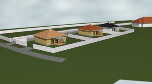 Na predaj 3 stavebné pozemky v centre obce Jasová — foto 2