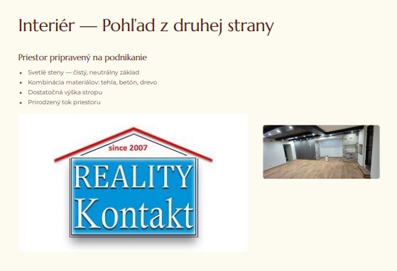Suterénny obchodný priestor v centre Nových Zámkov — foto 5
