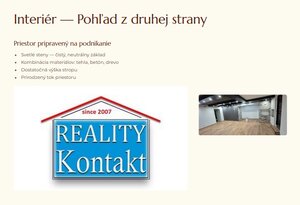 Suterénny obchodný priestor v centre Nových Zámkov — foto 5