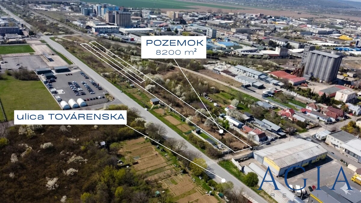 Na predaj priemyselný pozemok + pozemok pre rodinné domy 8 196 m² | MICHALOVCE — foto 4