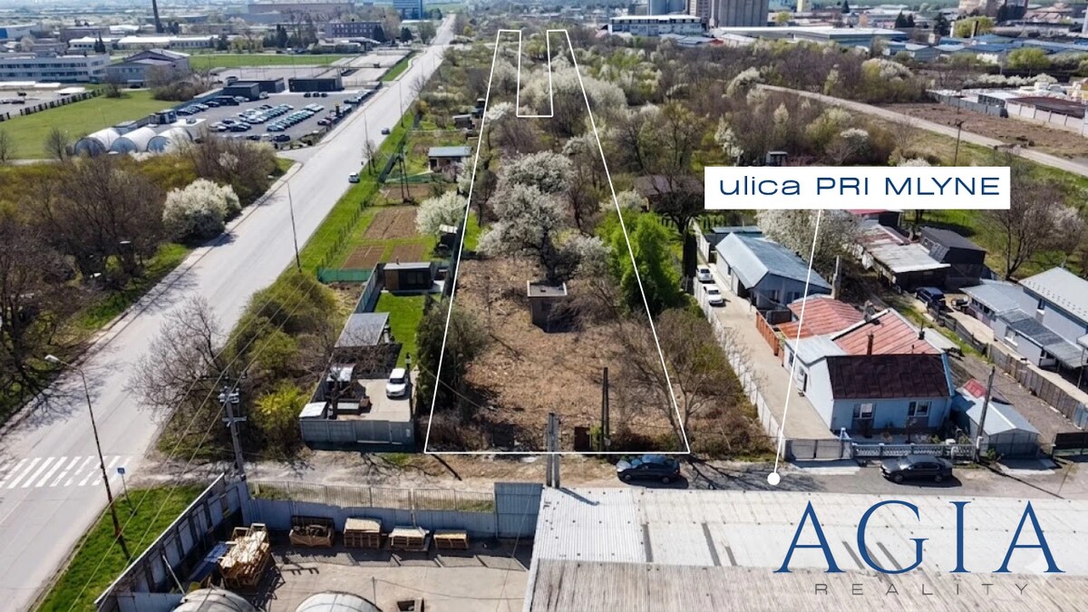 Na predaj priemyselný pozemok + pozemok pre rodinné domy 8 196 m² | MICHALOVCE — foto 5
