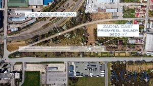 Na predaj priemyselný pozemok + pozemok pre rodinné domy 8 196 m² | MICHALOVCE — foto 2