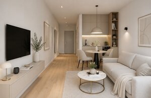 1-izbový apartmán s terasou v novostavbe VERDENA, Bratislava – Rača — foto 1