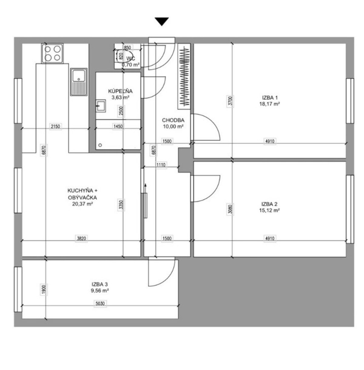ASSENZIO- PREDAJ - 3,5izbovy byt - 81m2 - RUŽINOV- DRIEŇOVÁ — foto 19
