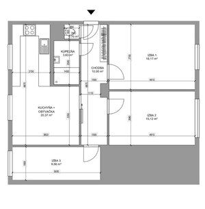 ASSENZIO- PREDAJ - 3,5izbovy byt - 81m2 - RUŽINOV- DRIEŇOVÁ — foto 19