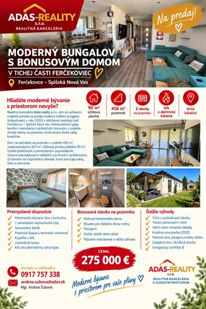 Moderný bungalov s bonusovým domom v tichej časti Ferčekoviec — foto 12