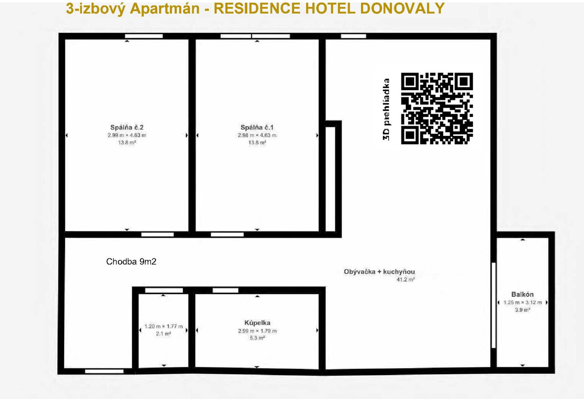 HD REALITY, predaj, 3-izbový apartmán + garážové státie — foto 26
