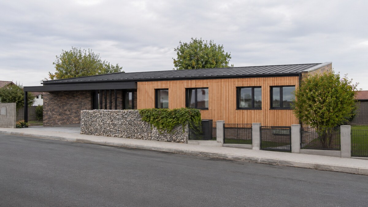 Predaj, stavebný pozemok v Badíne s projektom rodinného domu — foto 10