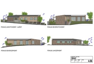 Predaj, stavebný pozemok v Badíne s projektom rodinného domu — foto 12