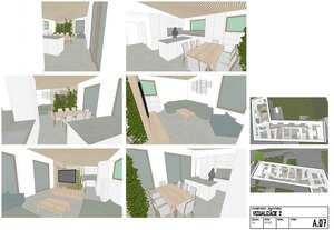 Predaj, stavebný pozemok v Badíne s projektom rodinného domu — foto 14