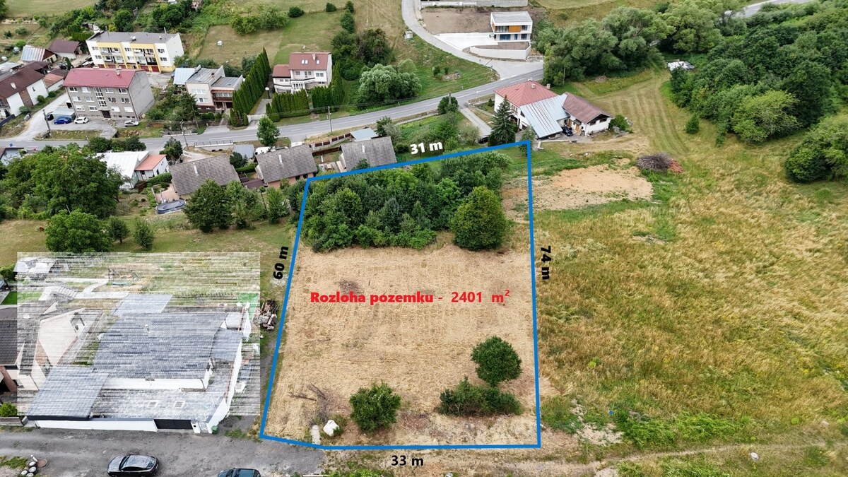 HD REALITY, predaj, stavebný pozemok Horná Mičiná — foto 2