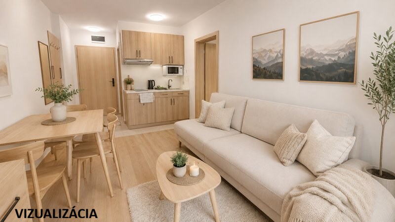 HD REALITY, predaj, 2- izbový byt na Donovaloch bytový dom Šafran. — foto 8