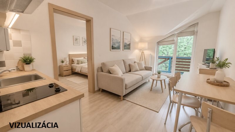 HD REALITY, predaj, 2- izbový byt na Donovaloch bytový dom Šafran. — foto 9