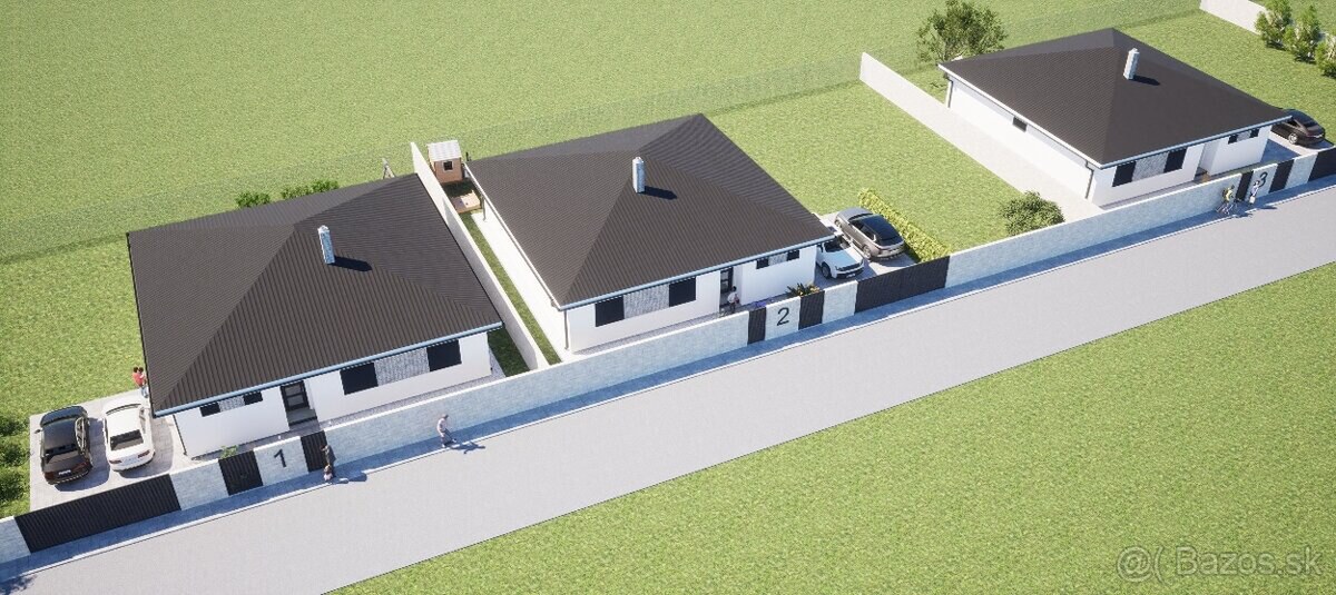 Posledný voľný bungalov na novej ulici – obec Hnojné — foto 2