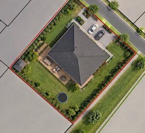 Stavebné pozemky od 500 do 1500 m2, celkom 4.500 m2 blízko Levíc — foto 6