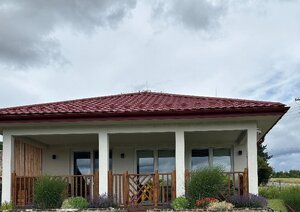 4 izbová NOVOSTAVBA s terasou a pozemkom 1.200 m2 v blízkosti Levíc — foto 1