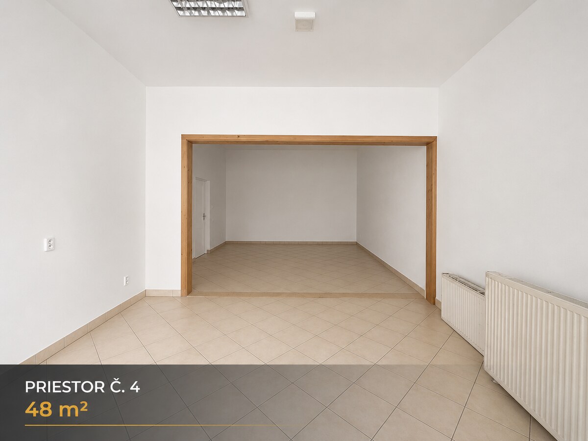 PRENÁJOM PRIESTOROV V CENTRE -TOPOĽČANY-OBCHOD,SLUŽBY od15m2 — foto 9