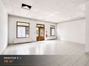 PRENÁJOM PRIESTOROV V CENTRE -TOPOĽČANY-OBCHOD,SLUŽBY od15m2 — foto 2