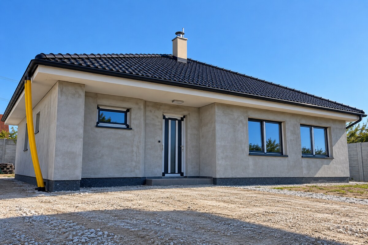 MODERNÁ NOVOSTAVBA RODINNÉHO DOMU – KRUŠOVCE pozemok 545 m2