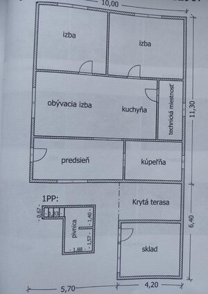 Na predaj prerobený 3-izbový rodinný dom v meste Šurany — foto 14